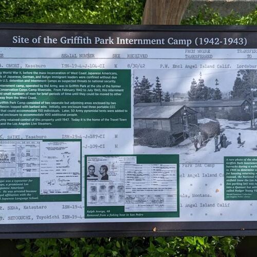 Photo from the educational marker at the Travel Town museum in Griffith Park. Credit: theeastsiderla.com